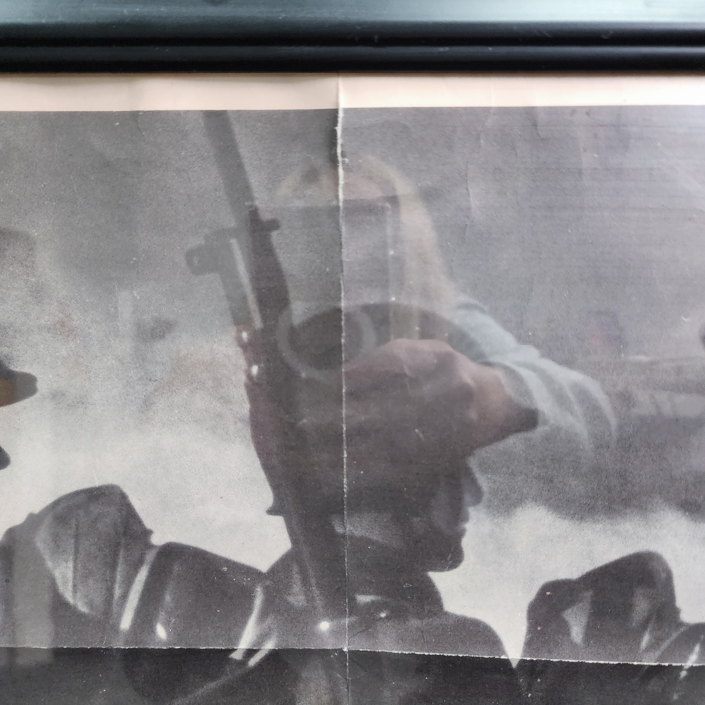 Original WW2 Poster - I'll Carry Mine Too! Framed 28x40 Vintage Military Art 🪖 - Picture 3 of 8